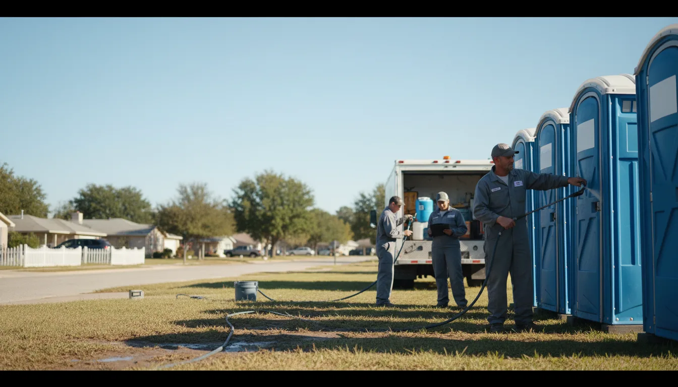 Long-Term Portable Toilet Rental in Cleveland, OK near me